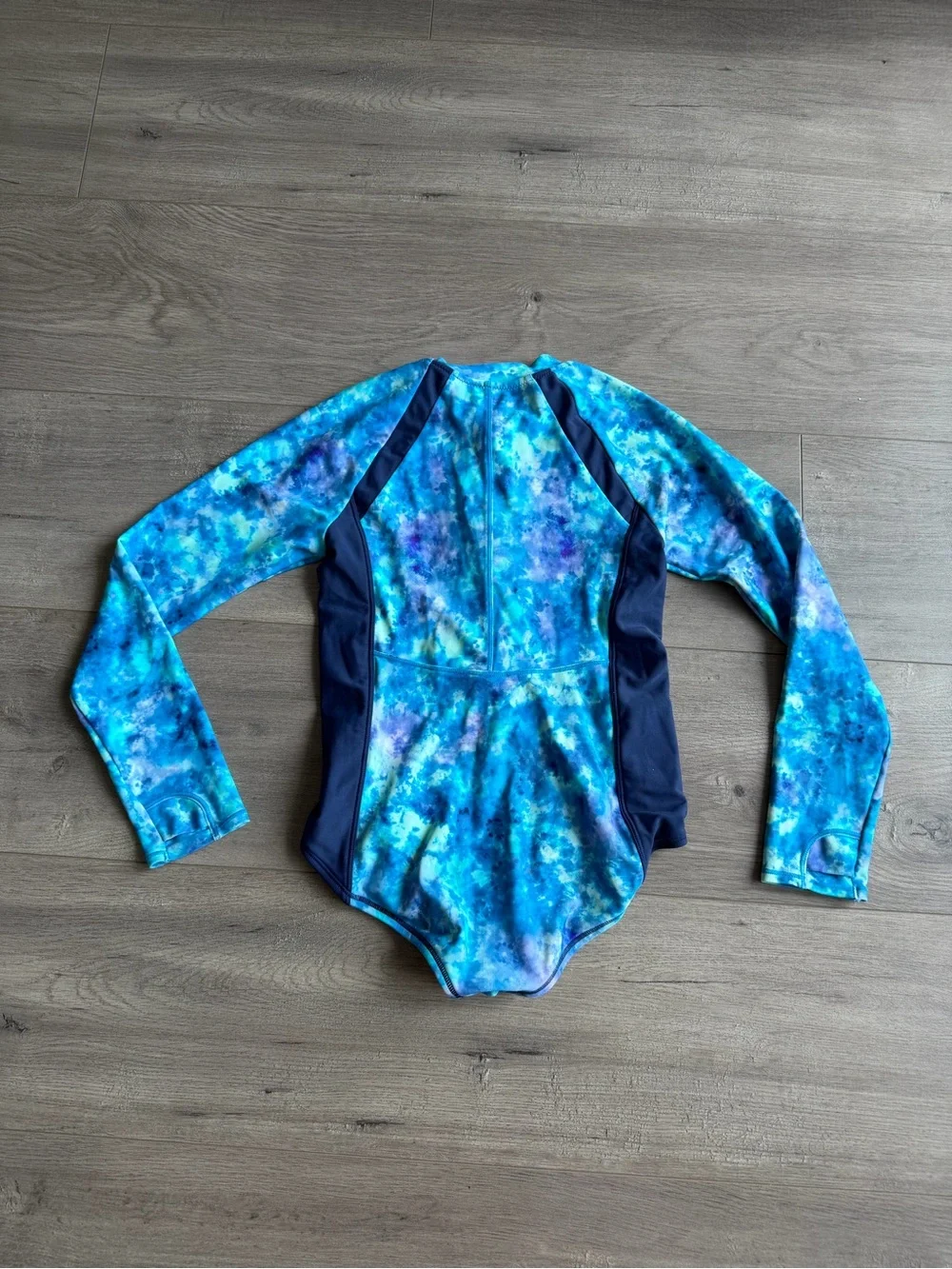 Athleta Girl Daybreak One Piece Rashguard swimsuit - size M (8-10)